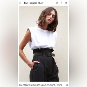 The Frankie Shop Padded Muscle Tee